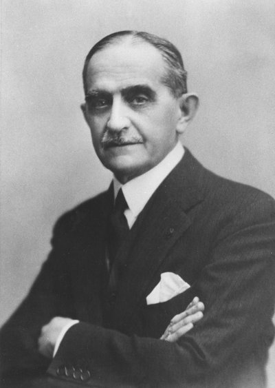 Porträt von Nikolaos Sokratis Politis von Eugene Pirou